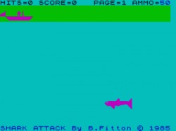 Shark Attack (1983)(Romik Software)[a][16K]